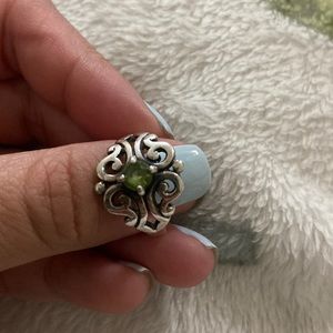 James Avery Peridot Spanish Lace Ring